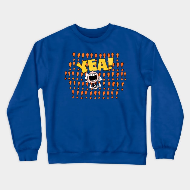 YEA! Crewneck Sweatshirt by ThirteenthFloor